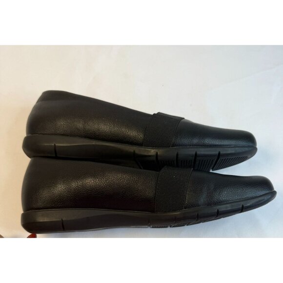 Comfortview Arya Women Size 9M Black Minimalist Slip On Comfort Preppy Shoes - Picture 7 of 11